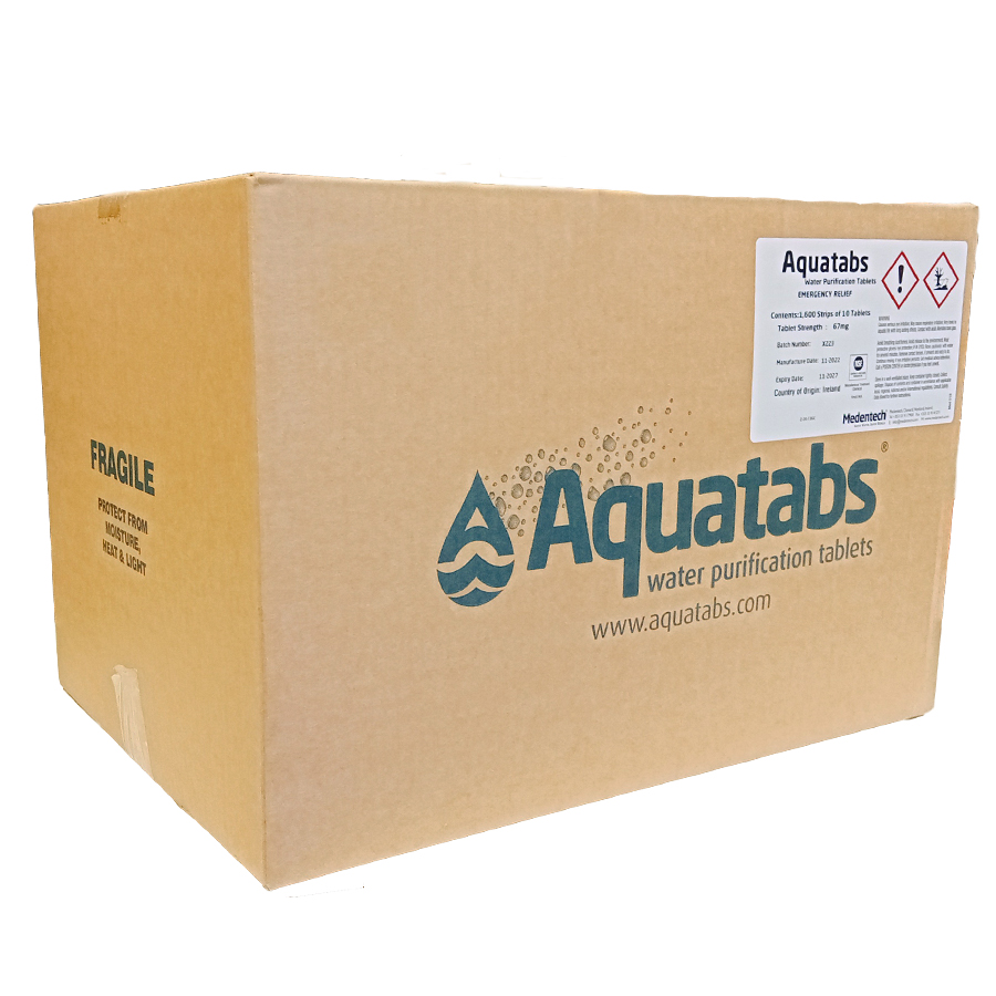 Aquatab Carton of 32,000 pcs