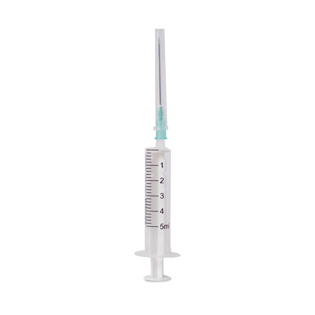 Kings 5ml Syringe with 21G 1.5 Inch Needle