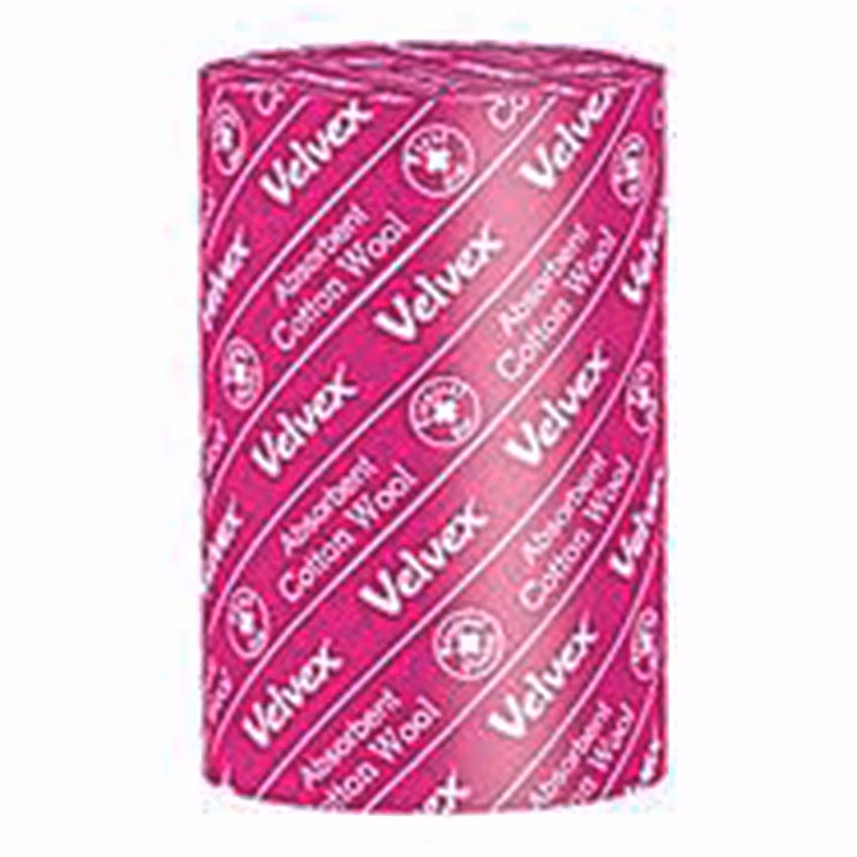 Velvex 50gms Cotton Wool Rolls - 12 pack